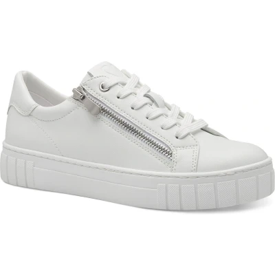 Afbeelding van Marco Tozzi Dames Sneaker 23764 100 Wit Maat 39