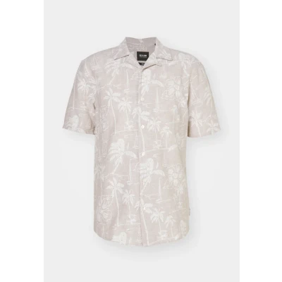 Afbeelding van Only &amp; Sons Hawaii AOP NOOS Overhemd, Heren, Maat: XS, Chinchilla