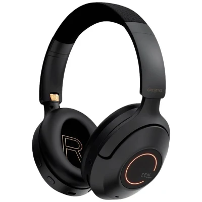 Afbeelding van Creative Zen Hyrbid Pro Draadloze over ear hoofdtelefoon met Bluetooth 5.3, geschikt voor LE Audio (zwart)