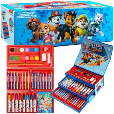 Afbeelding van Paw Patrol schilderset set schilderen en kleuren voor kinderen (multi)