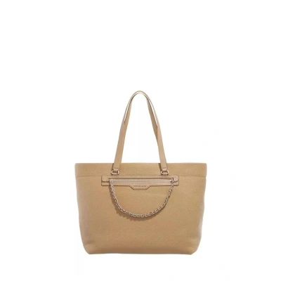 Afbeelding van Michael Kors Beige Leren Shopper 30R3S04T3L 222