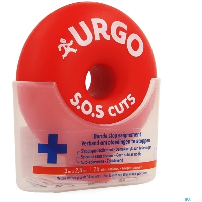 Afbeelding van Urgo Sos Cuts Verband 3m X 2,5cm