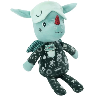 Afbeelding van Lilliputiens knuffel slaapvriendje glow in the dark joe 30 cm