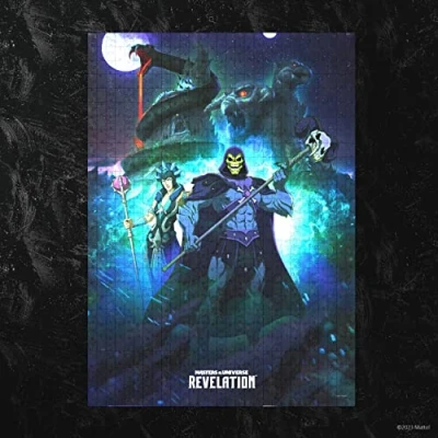 Afbeelding van heo Games Masters Of The Universe Skeletor And Evil Lyn (1000 pieces) Puzzel Multicolours