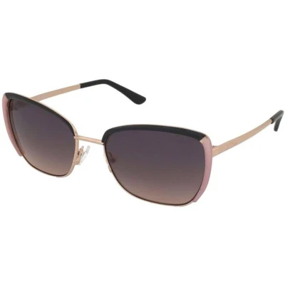 Afbeelding van Guess Zonnebril, Dames, Maat: One Size, Black smoke gray