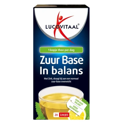 Afbeelding van Lucovitaal Zuur Base Thee 20 theezakjes