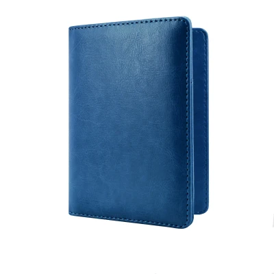 Afbeelding van Autopapieren Hoes / 10,5 x 14cm Kentekenbewijs Mapje V1 Donkerblauw