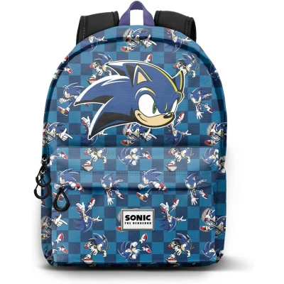 Afbeelding van Karactermania SEGA Sonic The Hedgehog Action HS PLUS Rugzak Backpack met Trolley Bevestiging Blauw