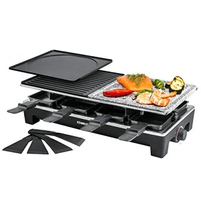 Afbeelding van RCS 1350 Raclettegrill schwarz/Edelstahl