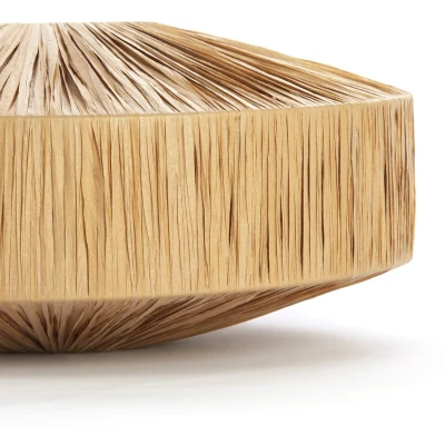 Afbeelding van Light&amp;living Kap 43 20 cm BILJANA raffia naturel