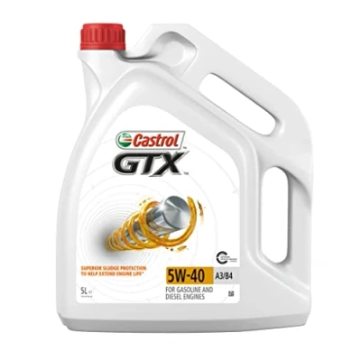 Afbeelding van Castrol GTX High Mileage motorolie 5W 40 A3/B4 5L (Duits label)