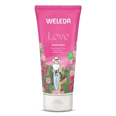 Afbeelding van Weleda Aroma Shower Love Douchecrème 200ml