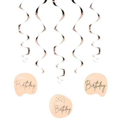 Afbeelding van Folat Hangdecoratie Elegant Lush Blush 5 stuks