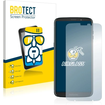 Afbeelding van BROTECT Screenprotector voor Motorola Moto Z3 Play Folie Beschermfolie Beschermglas transparant