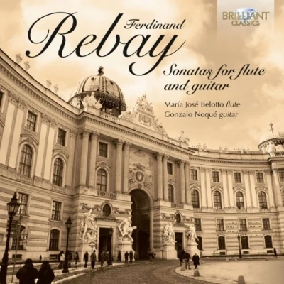 Afbeelding van Maria Jose / Gonzalo Noque Belotto Rebay; Sonatas For Flute &amp; Guitar