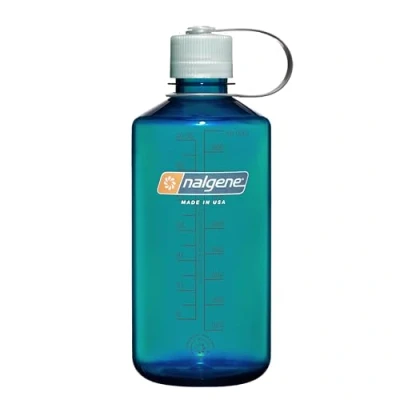 Afbeelding van Nalgene Narrow Mouth Sustain Drinkfles 1 Liter Trout Green Groen Drinkflessen