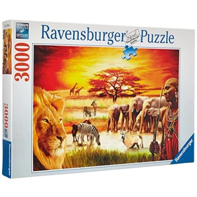 Afbeelding van Puzzel Ravensburger Massai Pride (3000 Onderdelen)