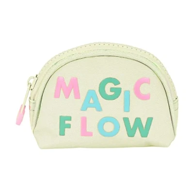 Afbeelding van Portemonnee Glow Lab Magic flow Beige (9.5 x 7 3 cm)