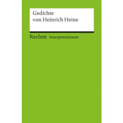 Afbeelding van Interpretationen: Gedichte Von Heinrich Heine