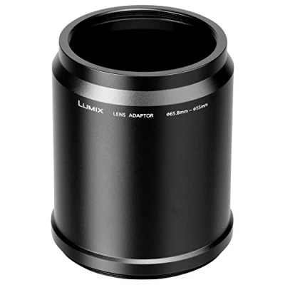 Afbeelding van Panasonic Lumix DMW LA8GU adapterring voor DMC FZ72/LT55/LC55 zwart