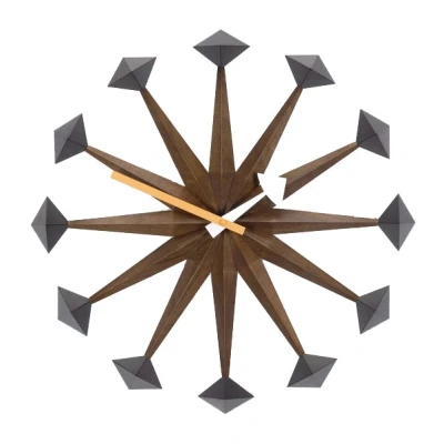 Afbeelding van Vitra Polygon Clock wandklok Berden wonen &amp; slapen