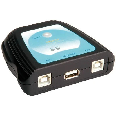 Afbeelding van Value 3 poorten USB 2.0 schakelaar Zwart