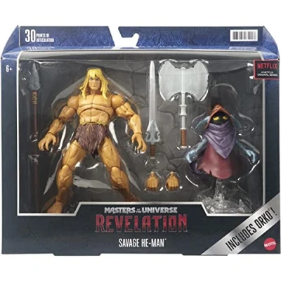 Afbeelding van Masters Of The Universe Masterverse Revelation Savage He Man Speelfiguur