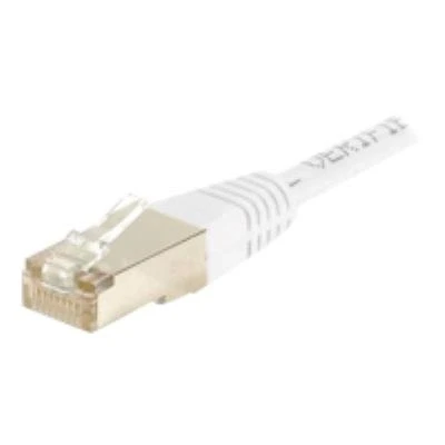 Image de Cordon patch rj 45 ftp cat 6 blanc 15 m
