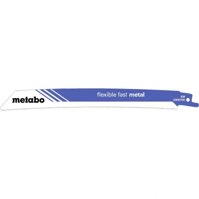 Afbeelding van Metabo 626567000 Reciprozaagbladen flexibele bijna METAL Zaagbladlengte 225 mm 5 stuk(s)