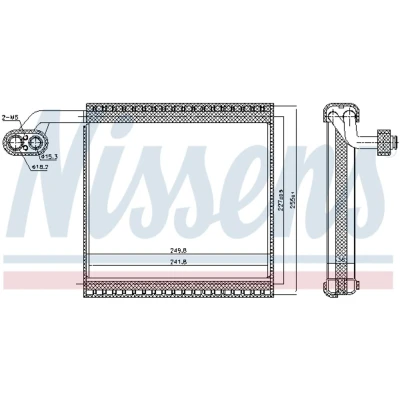 Afbeelding van NISSENS 92340 Airco Verdamper