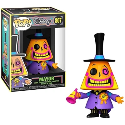 Afbeelding van Funko Pop! Disney The Nightmare Before Christmas Mayor Blacklight #807