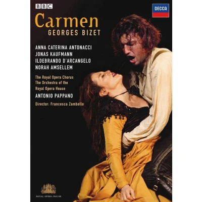 Afbeelding van Anna Caterina Antonacci, Jonas Kaufmann, Antonio Pappano Bizet: Carmen (DVD)