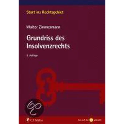 Afbeelding van Grundriss des Insolvenzrechts
