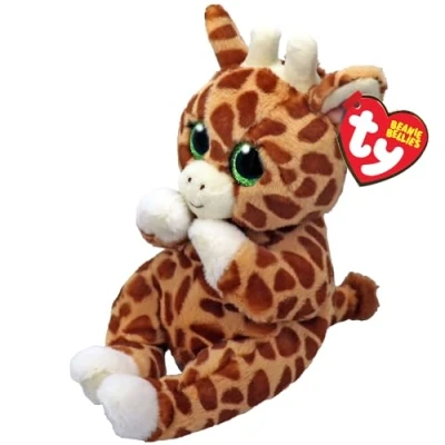 Image de Peluche TY Beaniee Bellies Tippi la girafe 15 cm
