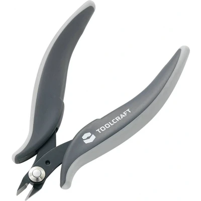 Afbeelding van TOOLCRAFT 816745 Elektronica en fijnmechanica Zijkniptang Zonder facet 125 mm