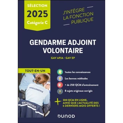 Image de Epreuves de sélection Gendarme adjoint volontaire 2025