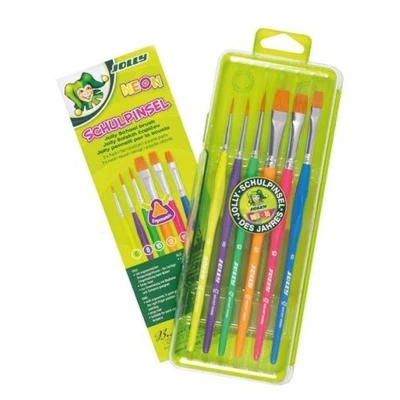 Afbeelding van Jolly Penselenset Neon 6 stuks.