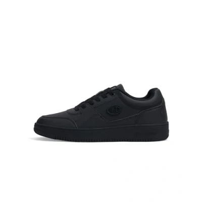 Afbeelding van Champion LOW CUT SHOE Rebound Basketbalschoenen, Heren, Maat: 44.5, Triple new black Pu