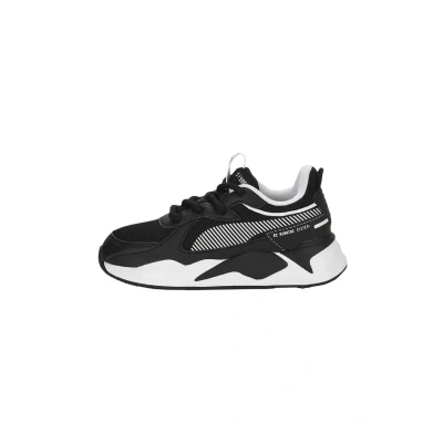 Afbeelding van Puma RSX Sneakers laag voor kinderen, Maat: 34, Noir blanc Kunststof