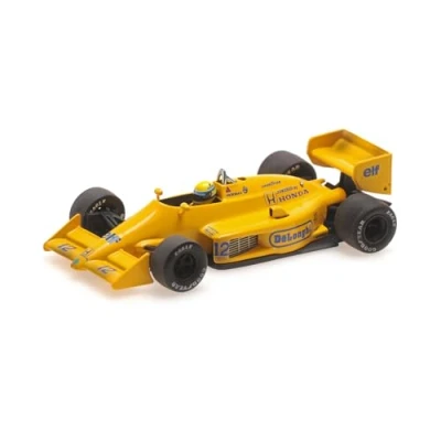 Afbeelding van Lotus Honda 99T, Senna, 1st Win Monaco GP 1987 Dirty Version 1:43 Minichamps