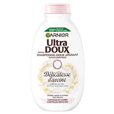 Afbeelding van Garnier Ultra Doux Delicatesse hydraterende shampoo, 300 ml