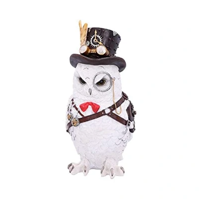 Afbeelding van Nemesis Now Beeld/figuur Cogsmiths Owl Uil Wit
