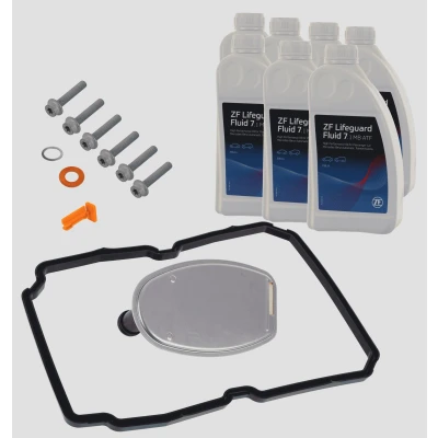 Afbeelding van ZF GETRIEBE 5961.308.371 Artikelset, olieverversing automaat bevat complete olieverversingsset MERCEDES BENZ: E Class Saloon, C ML