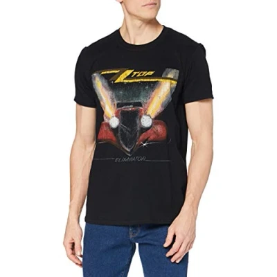 Afbeelding van ZZ Top Eliminator Heren T shirt M Zwart