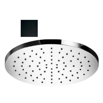 Afbeelding van SB Round Messing Regendouche hoofddouche 25 cm Mat Zwart 1208955609