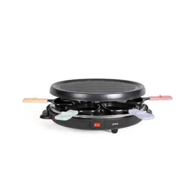 Afbeelding van Livoo feel good moments Raclette voor 6 personen, DOC207, zwart