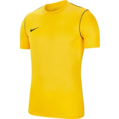 Afbeelding van Nike Performance Tshirt basic, Heren, Maat: Large, Tour yellow / black