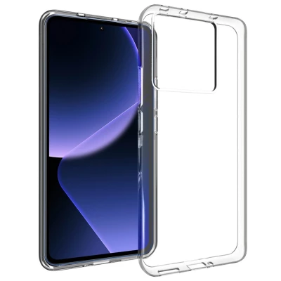 Afbeelding van Accezz Hoesje Geschikt voor Xiaomi 13T Pro / Siliconen Clear Backcover Transparant