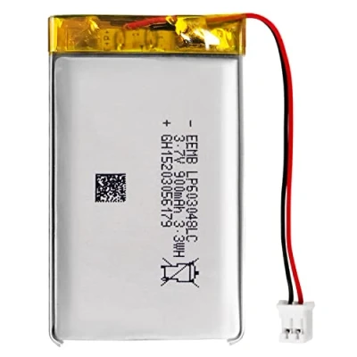 Afbeelding van EEMB Lithium polymeer batterij 3,7 V 900 mAh 603048 oplaadbare lipo met JST connector controleer de polariteit van apparatuur en voor aankoop