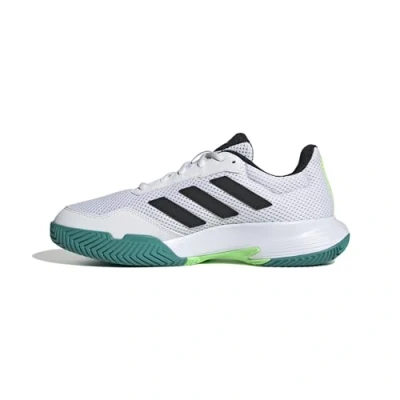 Image de adidas Mixte Court Spec 2 Tennis Shoes, ftwr white/core black/pure teal, 41 1/3 EU